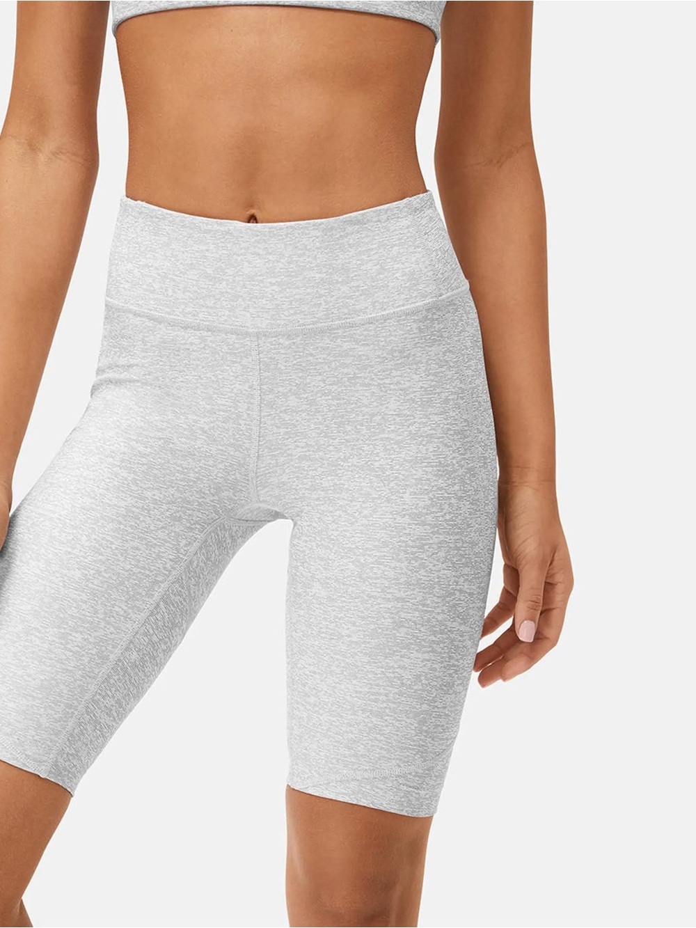 Outdoor Voices Double Time 10” Bike Shorts Dove Gray XS